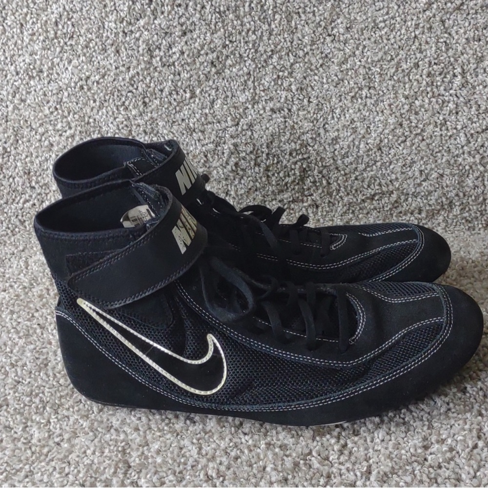Nike Speedsweep VII WRESTLING Shoes Men's 11.5 366683-001 EUC